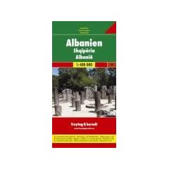 Freytag Berndt Autokarten, Albanien - Ma�stab 1:400 000