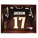 New England Patriots Mahogany Snap On Jersey Display Case