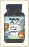 Doctor's A-Z Children's Chewable Multiple 120 tablets -Sugar and Dye Free Vitamins