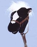 Plush Black Stick Horse 33
