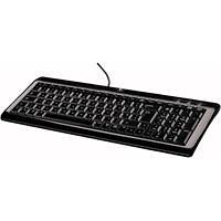Logitech Ultra Flat Keyboard PS/2 USB ultraflache Tastatur