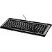 Logitech Ultra Flat Keyboard PS/2 USB ultraflache Tastatur schnurgebunden (deutsches Tastaturlayout, QWERTZ)