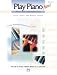 Book Play Piano Now!: Alfred's Basic Adult Piano Course: Book 1 & CD