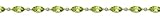 10k Yellow Gold Marquise Peridot and Diamond Bracelet