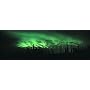 View of the Northern Lights, Aurora Borealis, Fairbanks, Alaska, USA Photographic Print by Panoramic Images, 24" x 8"