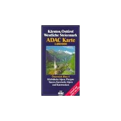 ADAC Karte, K�rnten, Osttirol, Westliche Steiermark