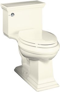 Buy KOHLER Memoirs Comfort Height Elongated Toilet with Stately Design, Biscuit #K-3453-96