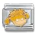 Clearly Charming Angelica with Halo Rugrats Italian Charm Bracelet Link