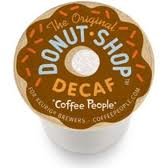 Coffee People, The Original Donut Shop Coffee Decaf. 18 K Cups, (Pack of 2)