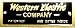 Western Electric Nameplate
