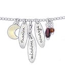 Far Fetched Passion Wisdom Courage Story Necklace