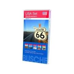 USA Set Southwestern: 5 Karten im Set: 4 Einzelkarten (Arizona, California, Nevada, Utah), 1 �bersichtskarte (USA West)