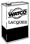 RUST-OLEUM CORP 63081 WATCO CLEAR LACQUER WOOD FINISH (PACK OF 6)