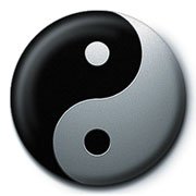 サブカル『陰陽　Yin＆YANG』缶バッジ