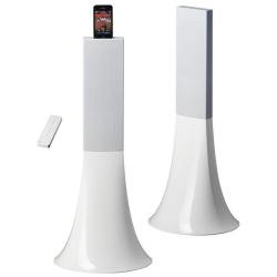 Parrot Zikmu Wireless Stereo-Lautsprecher f&uuml;r Apple iPod und iPhone wei&szlig; Preisvergleich