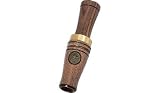 LOHMAN REAL SOUND / FLOCK TALK SHORT REED GOOSE CALL / #BR150 / MADE OF WOOD / WEATHERPROOF DESIGN BLOWS WET / CTREATES AN ENTIRE FLOCK OF SOUNDS / REQUIRES VERY LITTLE AIR PRESSURE / INSTRUCTIONS AND HUNTING TIPS ARE INCLUDED /