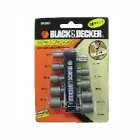 BLACK&DECKER:ブラック&デッカー ソケットビット10本セット