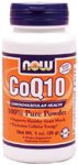 CoQ10 by NOW Foods - Antioxidants - CoQ10 (50 mg - 1 oz fine powder)