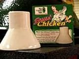 Big Green Egg Sittin' Chicken Ceramic Sitter