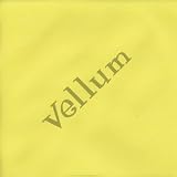 ADP 8.5 x 11 - PRIMARY YELLOW Vellum Single Sheet