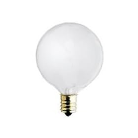 60 Watt Vanity Light Bulb White by SLI Lighting