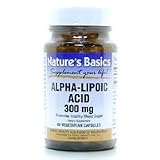Nature's Basic Alpha-Lipoic Acid 300Mg 60 vegi cap