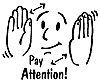Pay Attention! Stamp