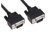 LSZH Cable, DB9 Male / DB9 Male, 15 ft