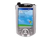 HP iPAQ Pocket PC H5450 - Handheld - Windows Mobile 2002 - PXA250 400 MHz - RAM: 64 MB - ROM: 48 MB - 3.8 color TFT ( 240 x 320 ) - fingerprint - IrDA, Bluetooth, Wi-Fi