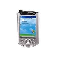 HP iPAQ Pocket PC H5450 - Windows Mobile 2002 - PXA250 400 MHz - RAM: 64 MB - ROM: 48 MB 3.8" TFT ( 240 x 320 ) - fingerprint - IrDA, Bluetooth, 802.11b