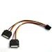 Internes Y-Kabel Adapter Grafikkarte-Stromkabel Strom Kabel 6-pin PCI-Express PCIe an 2-mal S-ATA SATA-Stecker