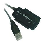 Sabrent USB-DSC5 Serial ATA or IDE 2.5- 3.5-Inch to USB 2.0 Cable Converter Adapter with... by Sabrent