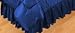 Jersey Bed Skirt - Bright Blue (Twin)