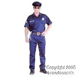 Adult Police Cop Halloween Costume (Medium 40-42)