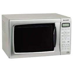 Sharp R254SLM Compact Solo Silver 20L 800W Touch Control Microwave