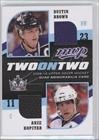2009-10 Upper Deck MVP Two on Two Jerseys #JBKMB - Mikkel Boedker/Peter Mueller/Anze Kopitar/Dustin