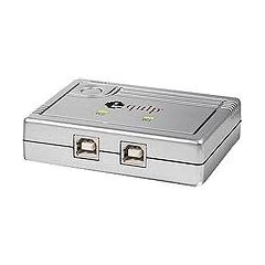 Digital Data Data Auto-Switch 2-fach USB 2.0 HUB USB 2P 2 x USB-B/Buchse 1 x USB-A/Buchse
