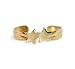 New 10 KT Solid Gold Twin Star Toering Toe Ring