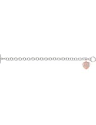 Sweethearts® Heart Charm Bracelet gold-plated White 650280