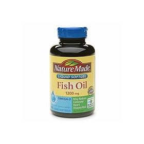 Nature Made Fish Oil, 1200mg, Liquid Softgels