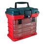 Organizational Wonder - 4-Tray Storage Box with Lid and Handle - GREAT Tackle Box!