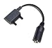 3.5mm Stereo Hands-Free Headset / Speaker Adaptor for Sony Ericsson W760a, TM506, W350, W350i, W350a, Z750A, W300i, Z520, W800, W550i, K750, W810i, W580i, W760 adapter