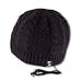Tooks IVY Headphone Hat With Built-in Removable Headphones - COLOR: BLACK