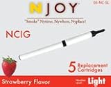 NJOY NCIG CARTRIDGE PACK STRAWBERRY MEDIUM