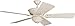 Craftmade K11247 Pavilion 54" Outdoor Ceiling Fan with 120 Watts Light Kit and Remote & Wall Control, 5 ABS Blades, Antique White Distressed