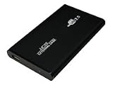LogiLink Festplattengehäuse 6,35 cm (2,5 Zoll) IDE USB 2.0 Aluminium / schwarz