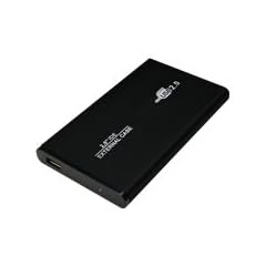 LogiLink Festplattengeh�use 6,35 cm (2,5 Zoll) IDE USB 2.0 Aluminium / schwarz