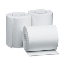 PM Company Products - Receipt Rolls, Calculator, 1-Ply Thermal, 2-1/4x165, 3/PK, WE - Sold as 1 PK - Calculator/Receipt Rolls offer one-ply thermal to produce crisp, clear black images. High quality rolls work efficiently with machine printhea