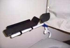 Arm Troughs, 12“ , set of 2 pads with hardware
