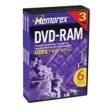 Memorex 4.7GB DVD-RAM (3-Pack)